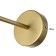 Bra "Trinik" E27 40W gold 10x10x35-135cm
