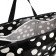 Lightning bag on a zipper, 35 liters, black/white color
