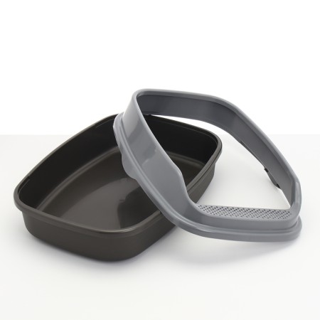 Aisha XL toilet 64 x 44 x 21 cm gray FIX-5