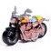 Metallic motorcycle "Chopper", color mix
