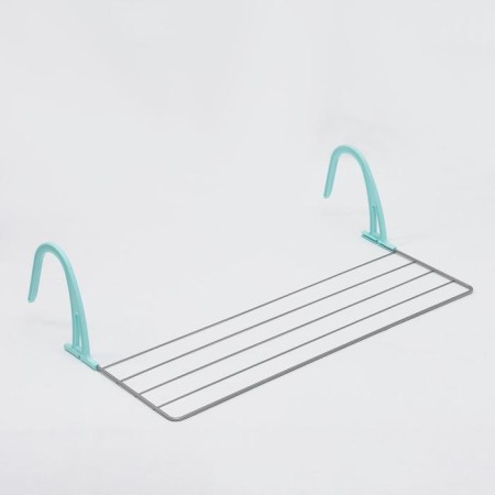Drywall for linen on a radiator, 65 × 23.5 × 18 cm, color gray color