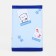 Velcro wallet, blue color