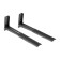 Doffler MW12S bracket, for a microwave oven, adjustable, up to 40 kg, 285-415 mm, graphite