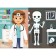 Puzzle with a flashlight "Cabinet of a doctor", 63 details