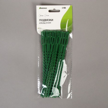 Garters for plants, length 17 cm, set 20 pcs., Greengo-3