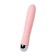 Vibrator with heating function and pulsating balls Fahrenneit, silicone, pink color, 19 cm