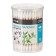 Cotton sticks in the tube 100 pcs., Tip - sharp, cotton/bamboo (stick)