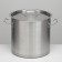 Boiler, 20 l, d = 30 cm, h = 30 cm, metal cover, triple bottom, induction, stainless steel
