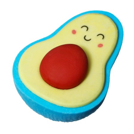 Figure eraser "Avocado", mix (barcode on a piece)-4