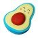 Figure eraser "Avocado", mix (barcode on a piece)