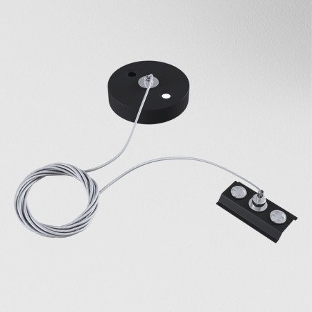 Cable suspension 1 pc, technical tra001cw-11b, 200x3,2x3.2 cm, black color-2