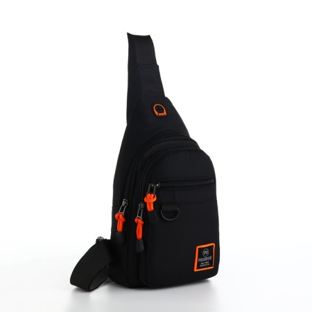 Backpack-sling, 17*8*30 cm, lightning department, 3 n/k, black