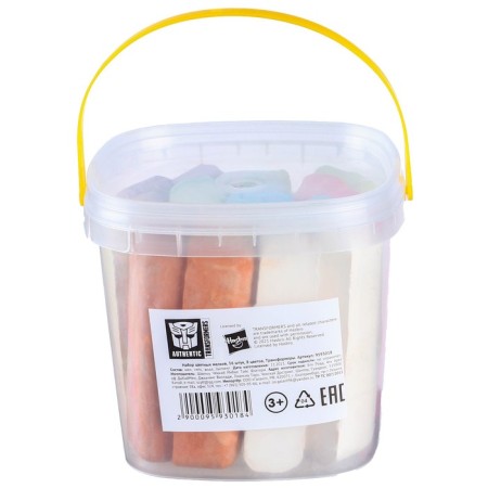 Set of colored crayons transformers, 16 pieces, 8 colors-3