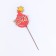 Topper "You are just a bomb", in the package, red, 15 × 7 cm