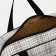 Lightning cosmetic bag, gray color