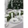 Serving share "Hugge", d = 20 cm, white color