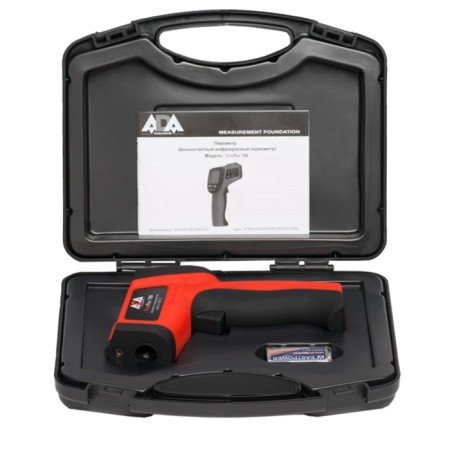 Pyrometer infrared ADA TEMPRO 700 A00224, from –50 ° to 700 °, accuracy ± 1.5, 9 V-7