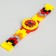 Watch of wrist-on-leg, wheelbarrow, with strap-designer