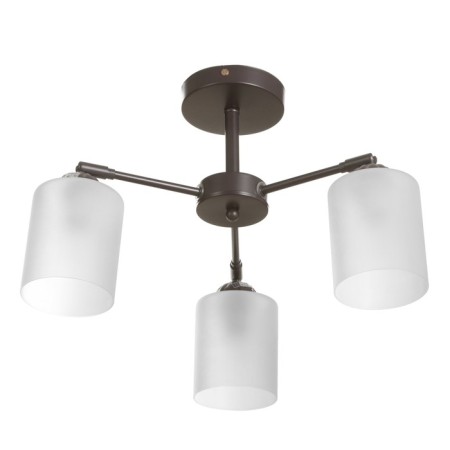 Isla chandelier 3x60W E27 Brown 48x48x22cm