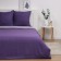 Bed linen Pavline 2SP Dark violet+gray 175x215, 180x215, 70x70cm 2pcs Polisatin 70g/m, polyester 100%