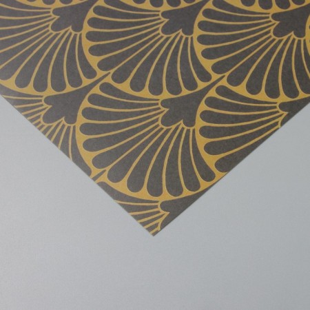 Scrapbooking Paper "Fan" density 180 grams set 5 pcs 30.5x32 cm-3