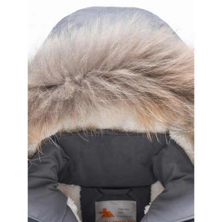 Winter park for a boy, height 134 cm, gray color-8