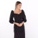 Women's dress, black, rr 44
