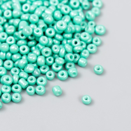 Beads "Zlatka" 08/0, 3 mm, 10 g 0976 Emerald