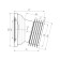 Fan pipe for the toilet "Ani Plast" W1228, 110 mm x 14 °, short