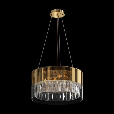 Suspension lamp Maytoni Mod313PL-04G, E14, 4x20 W, 400X400X1705 mm, gold-7