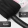 Decorative gum, 18 mm, 10 ± 1 m, black color
