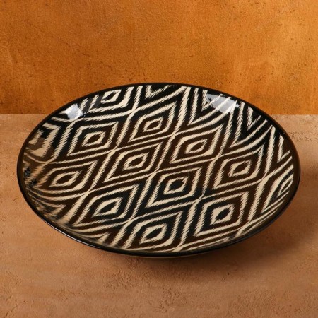Largan Rishtan ceramics "Atlas", 36 cm, black