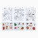 Letter to Santa Claus "warmth and comfort" with stickers, coloring 3 sheets
