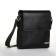 Male bag, black color