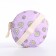 A backpack with a zipper, bag, cosmetic bag, lilac color