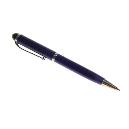 Ballic handle, gift, rotary Calligrata "Scottish", in a plastic case, blue with silver inserts-2