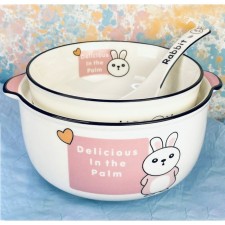 Set of salad bowls Lenardi, porcelain, 3 subjects