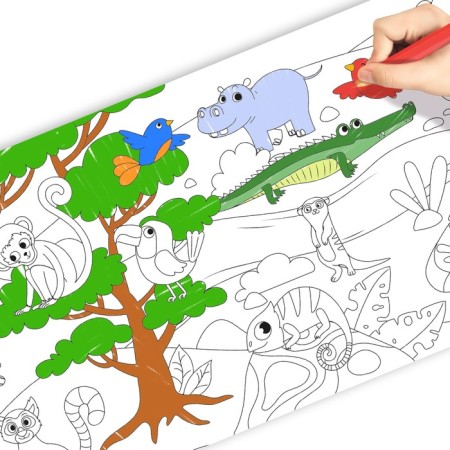 Coloring-rolon "Animals"-2
