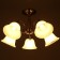 Economic Service Chandelier "Classic" 5x60W E27 bronze 66x66x36 cm