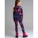 Thermal complex for girls: trousers, sweatshirt, height 128 cm
