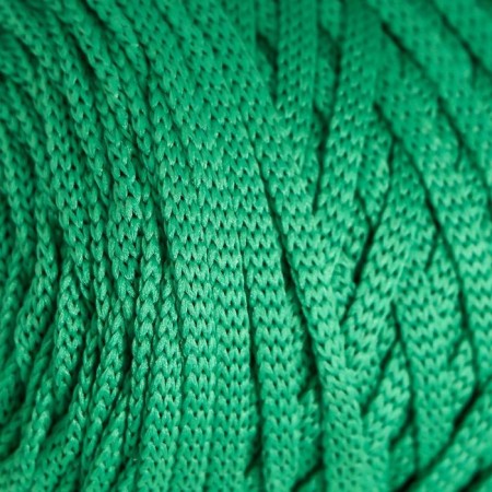 Knitting cord "Classic" 100% polyester 3mm 100m (221 s. Green)-2