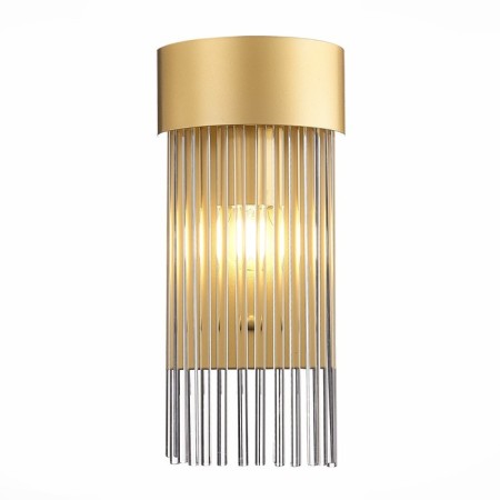 Sconces st. SL1225.201.01. Contatto. 1x60 watts, E27, 15.5x30 cm, golden color-3