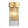 Sconces st. SL1225.201.01. Contatto. 1x60 watts, E27, 15.5x30 cm, golden color