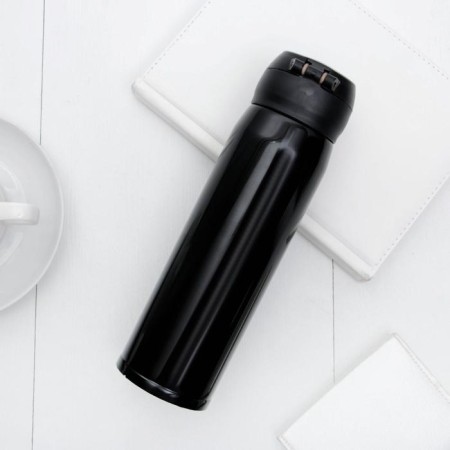 Thermos "Best", black 400 ml, heat conservation 10-12 hours-1