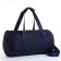 Sports bag with lightning, 2 outer pockets, long belt, blue color