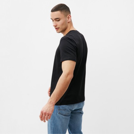 Male Minaku T-shirt with proprietary print Black color, rr 52-2