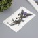 Tattoo on the body color "Moon Phoenix" 12x19 cm