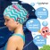 Swims for swimming children's Onlitop "Flamingo", silicone, girth 46-52 cm