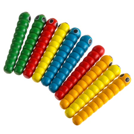 Magnetic fishing "Funny worms"-6