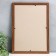 Photo frame 21x30 cm, mokko (plastic screen)